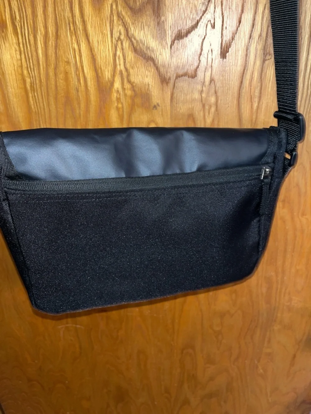 Nike Black Matte Crossbody Messenger Bag